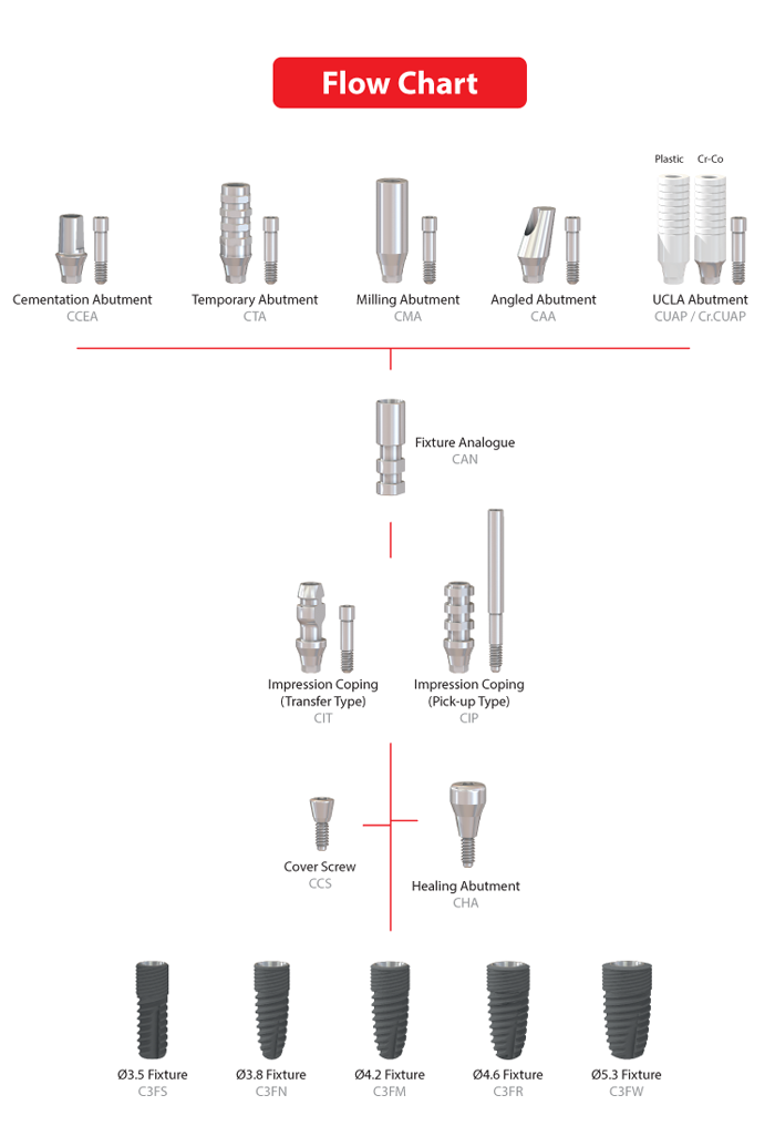 submerged implant fixture